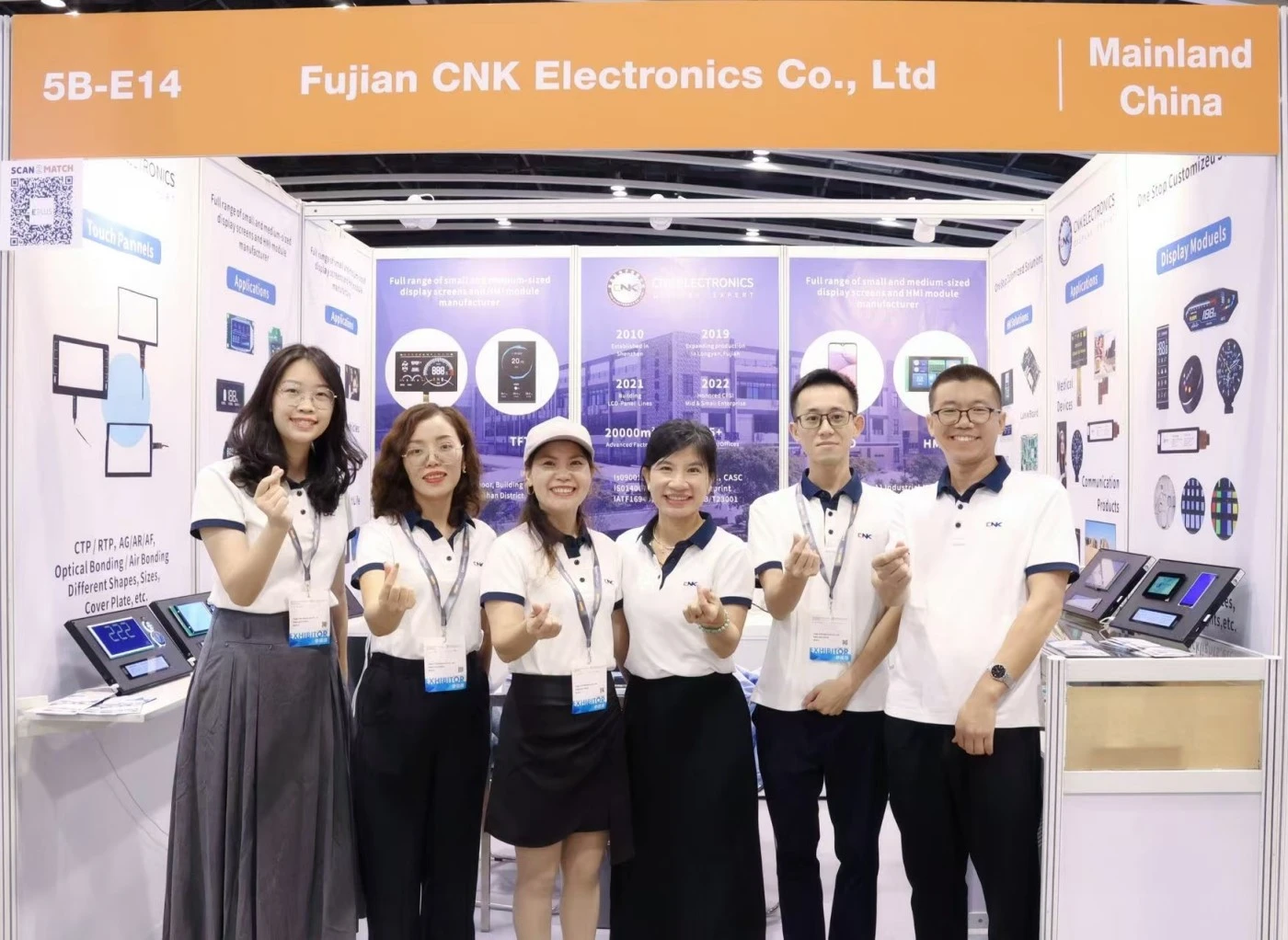 CNK display ထုတ်ကုန်များကို 2024 အပြည်ပြည်ဆိုင်ရာအီလက်ထရွန်နစ်အစိတ်အပိုင်းများနှင့်ထုတ်လုပ်မှုနည်းပညာဟောင်ကောင်ပြပွဲတွင်အောင်မြင်စွာထုတ်ဖော်ပြသခဲ့သည်